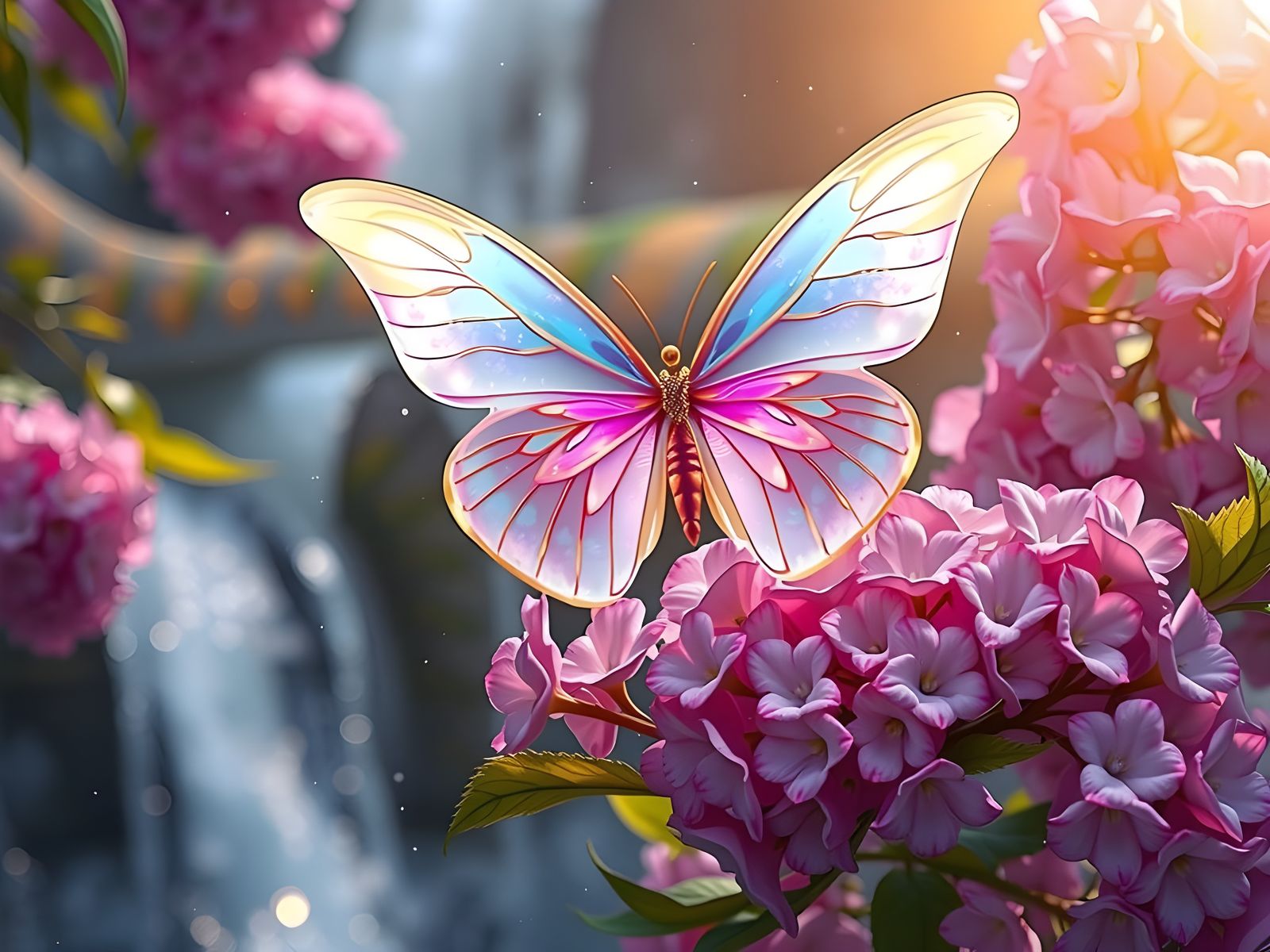 Calligraphic Letters Express Gratitude in Bold Script