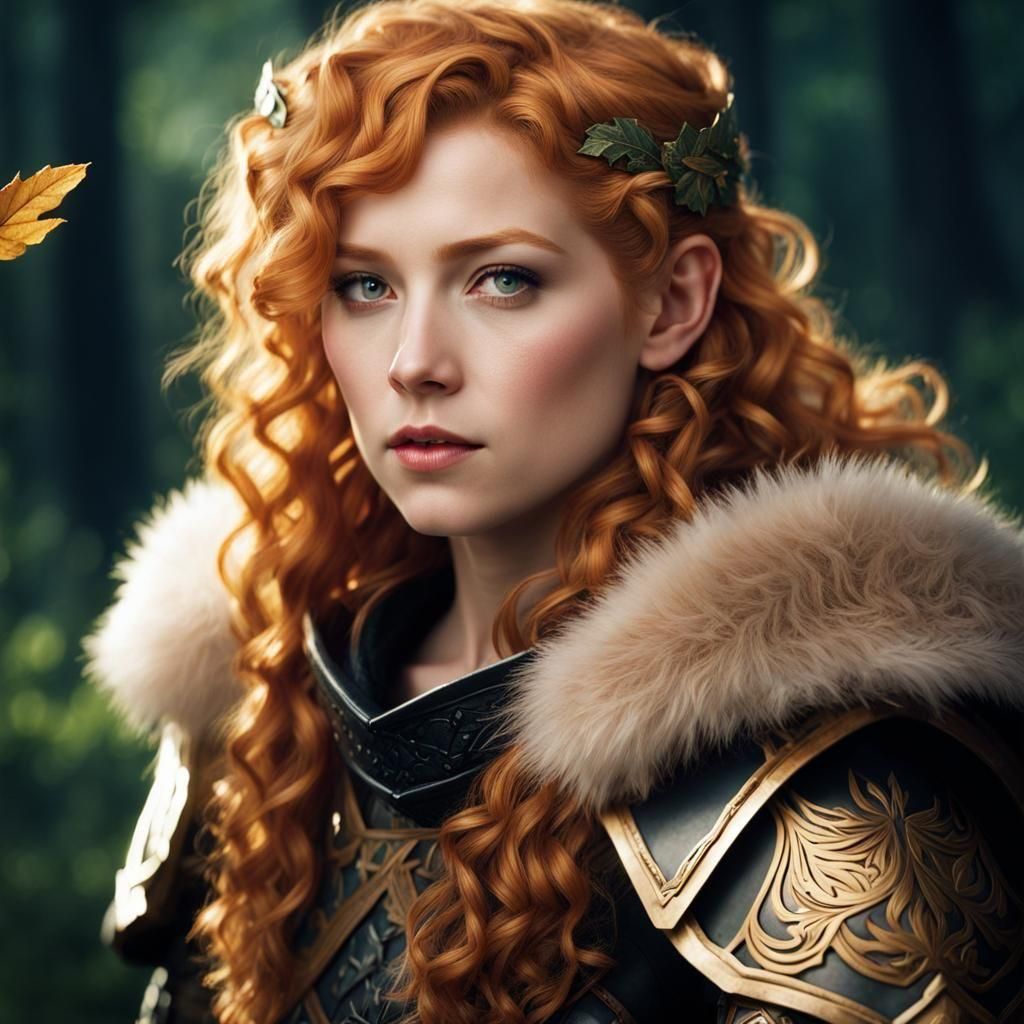 Hobbit Warrior with Leaf Armor