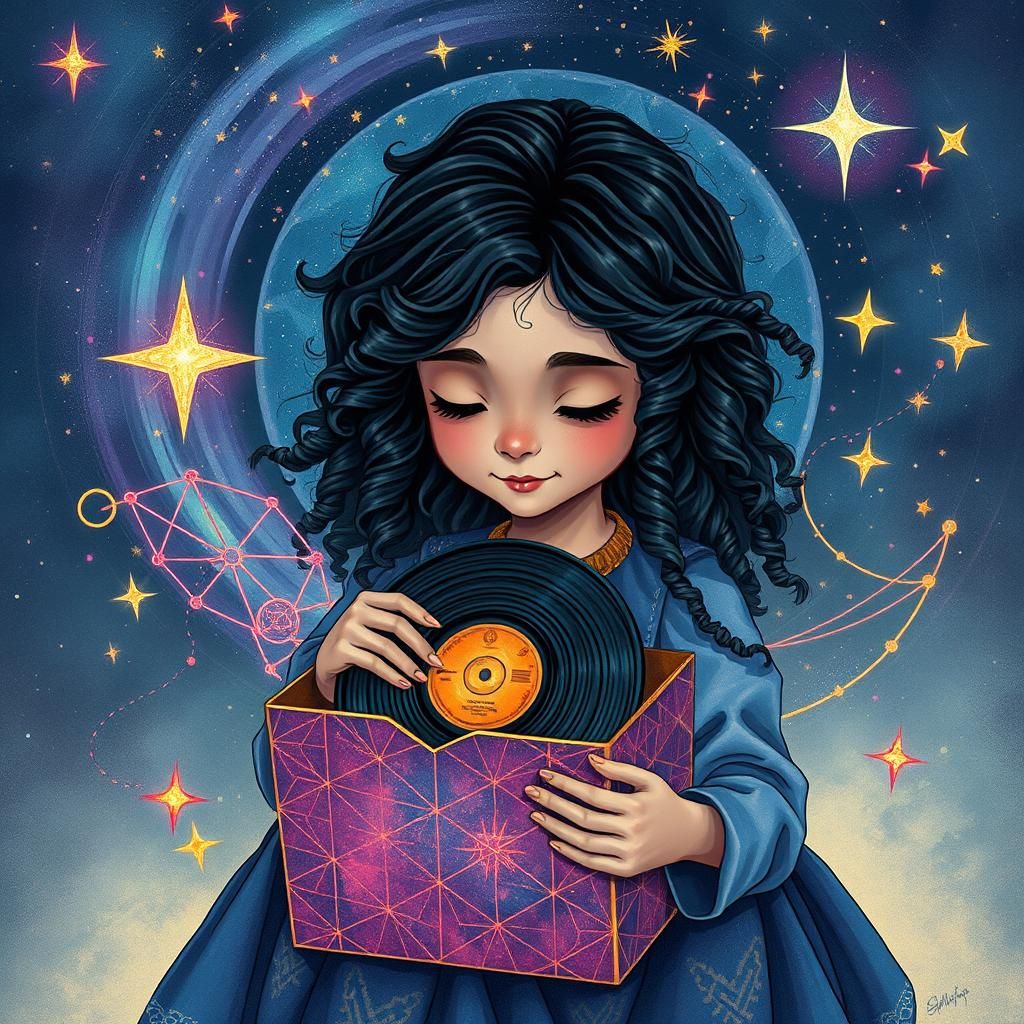 Cosmic Girl Packs Record in Dreamlike Realm