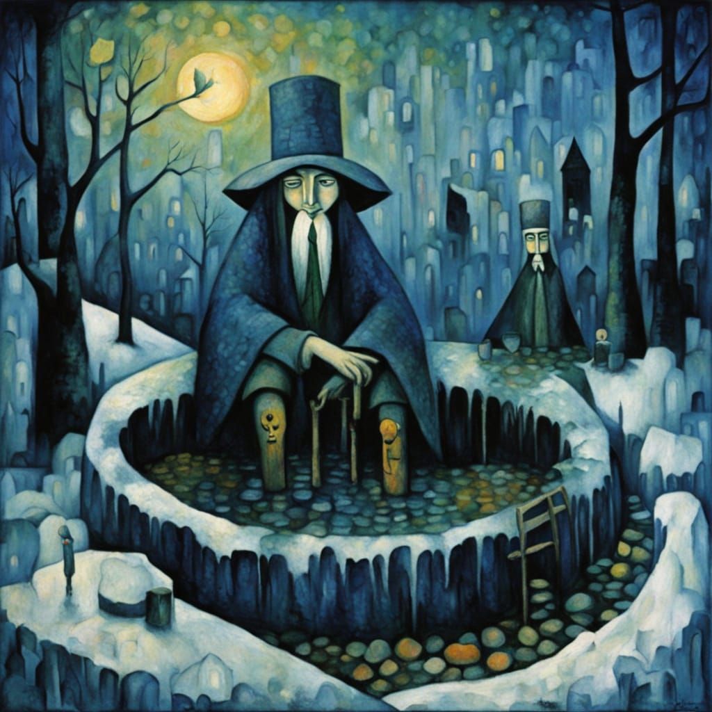 Art Brut Leprechauns Emerge From Well at Dawn