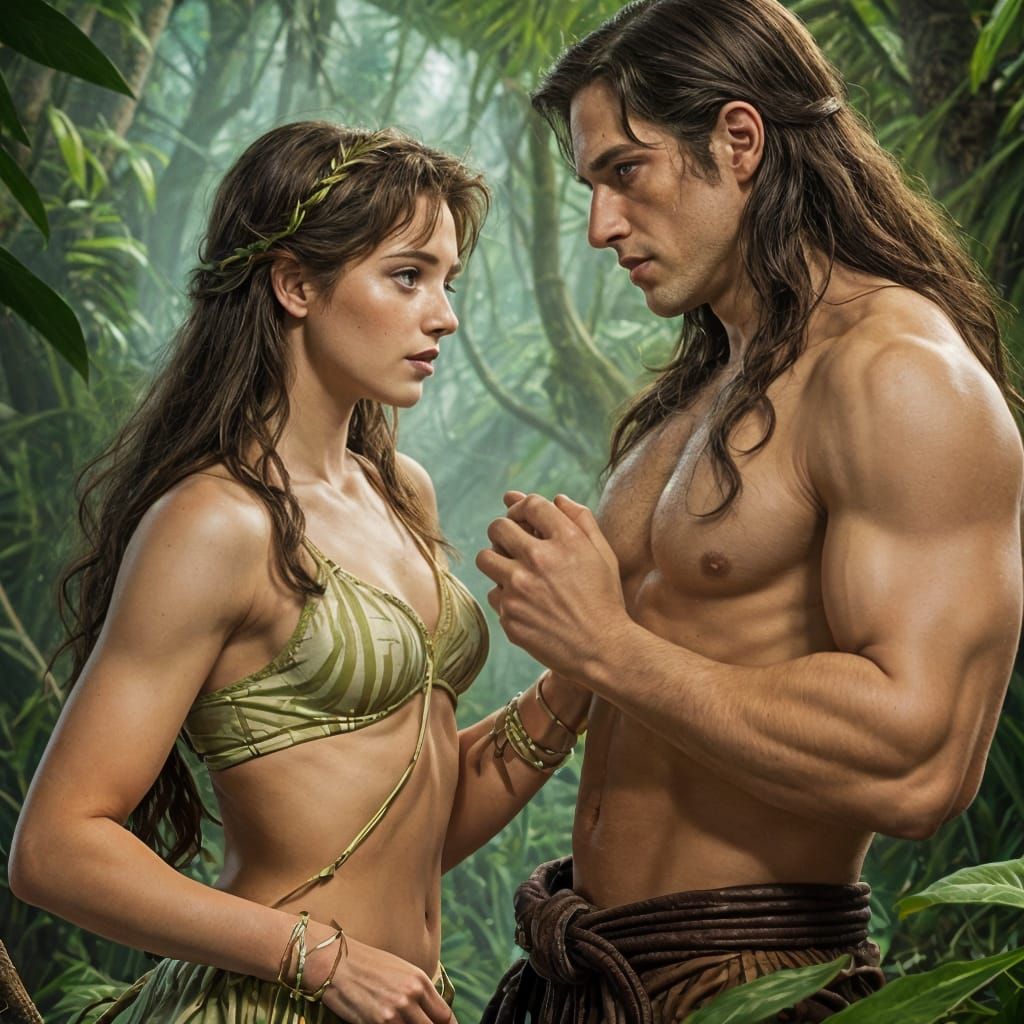 Tarzan and Jane in the Jungle