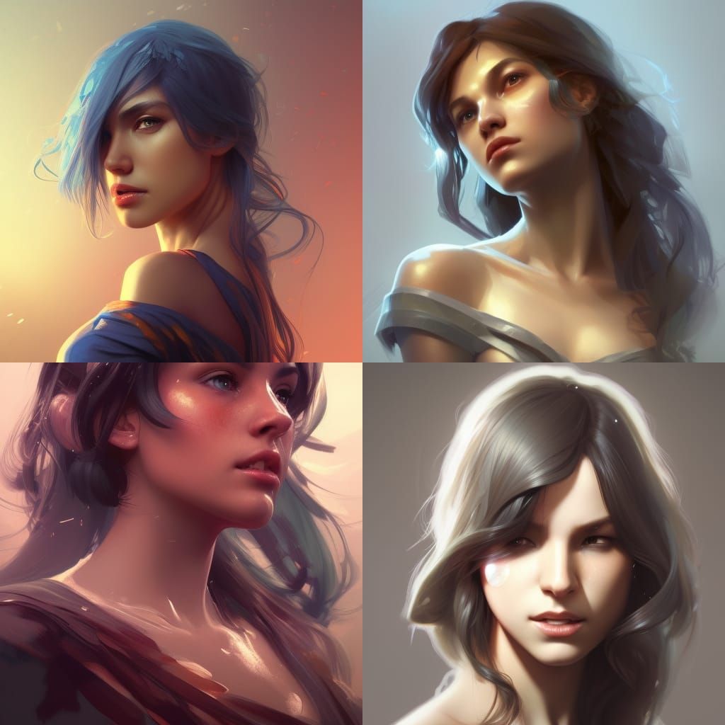Detailed Video Game Character Portrait, Trending Artstation ...