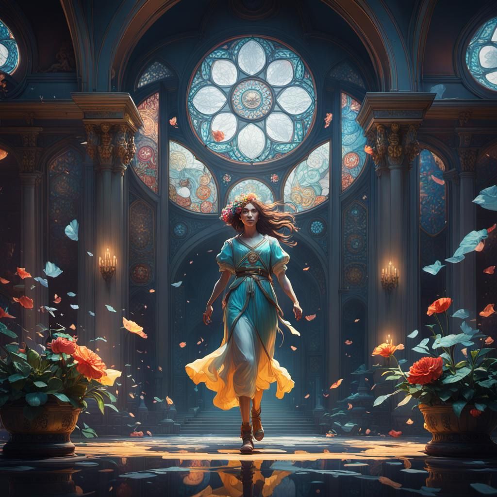 Alluring Concept Art in Dynamic Lighting