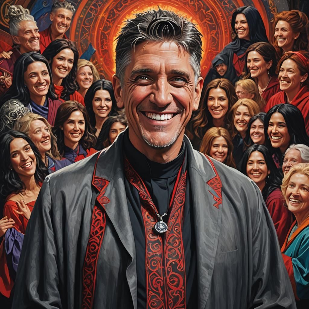 Craig Ferguson as Sorcerer in Fantasy Art