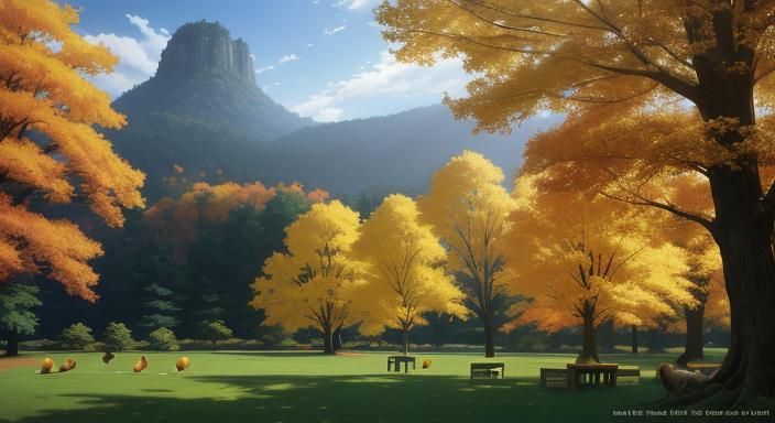 under gaint yellow ginkgoes