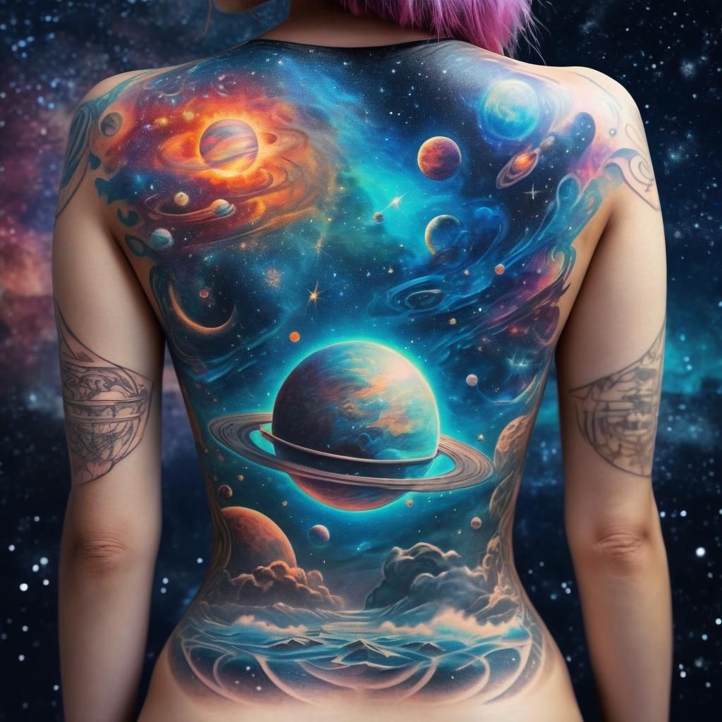 Planets Tattoo