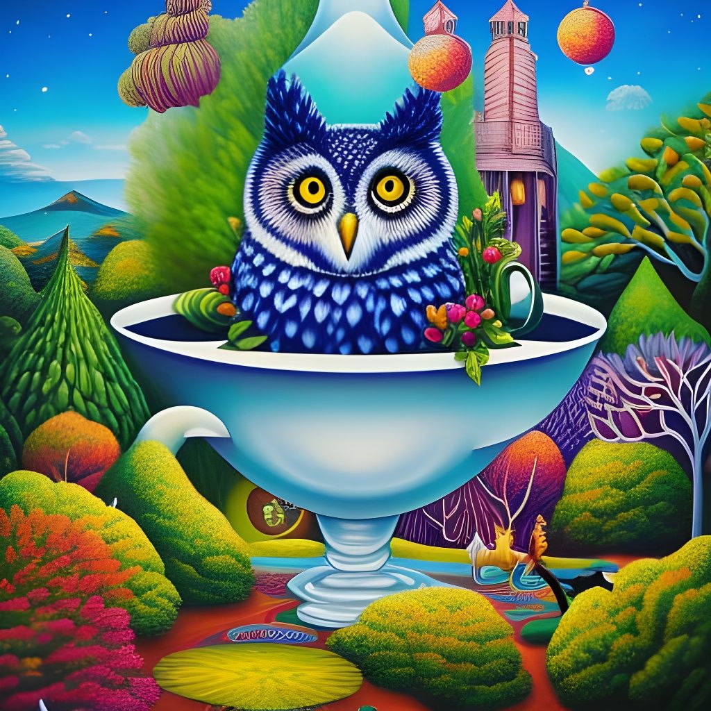 Owl and Pussycat's Whimsical Tea Party