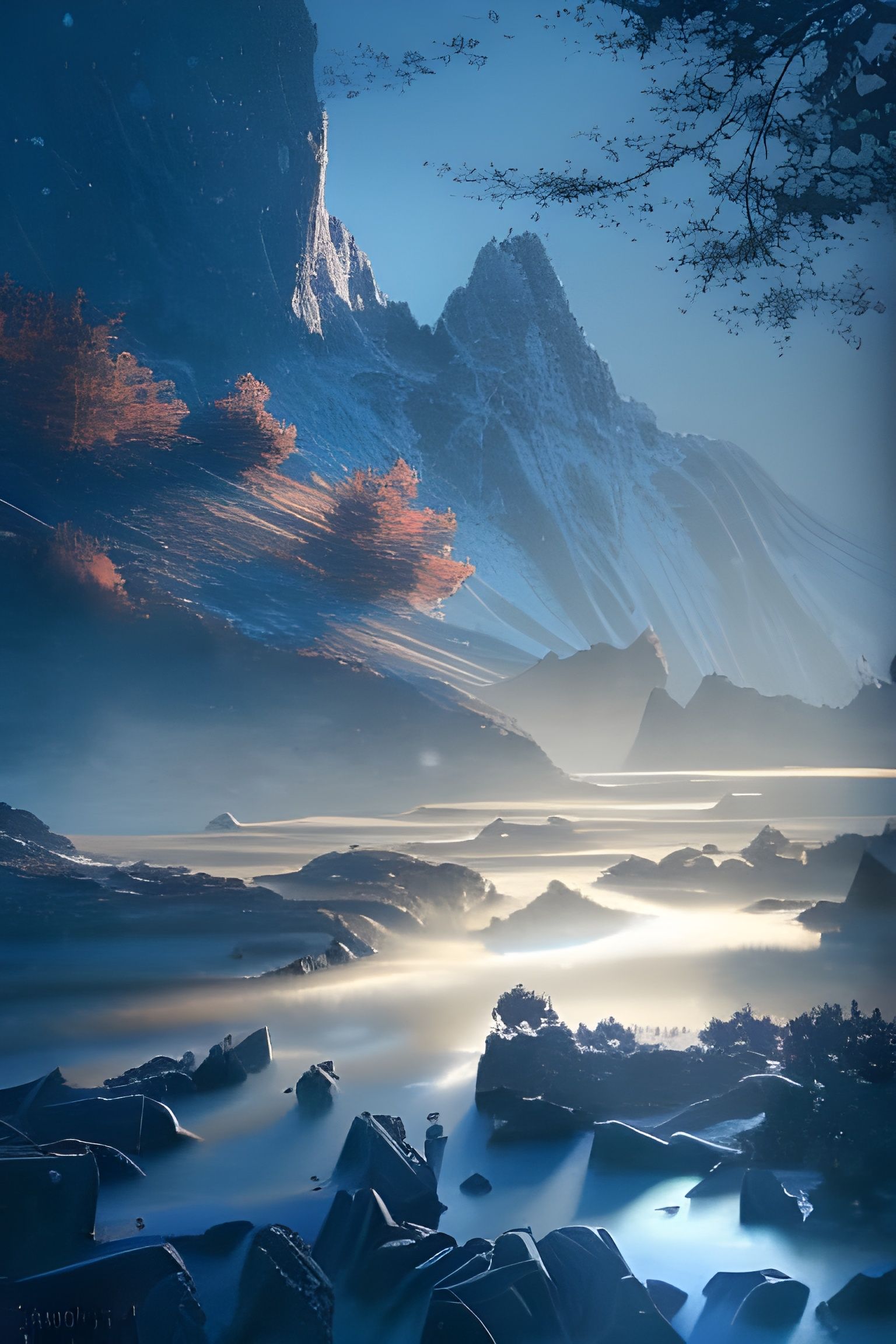 A Valley in Winter
