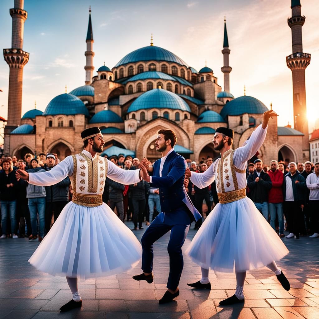Balkan Men's Ballet Performance in Pristina