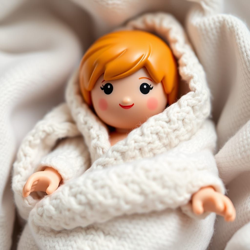 Playmobil Baby Wrapped in Cuddly Comfort