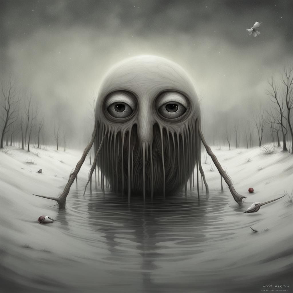 Ethereal Digital Art: A Semenov-Inspired Dreamscape