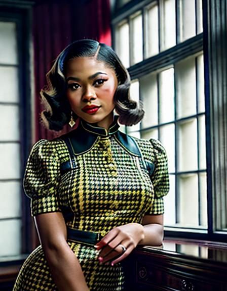 1940s Inspired Character Portrait