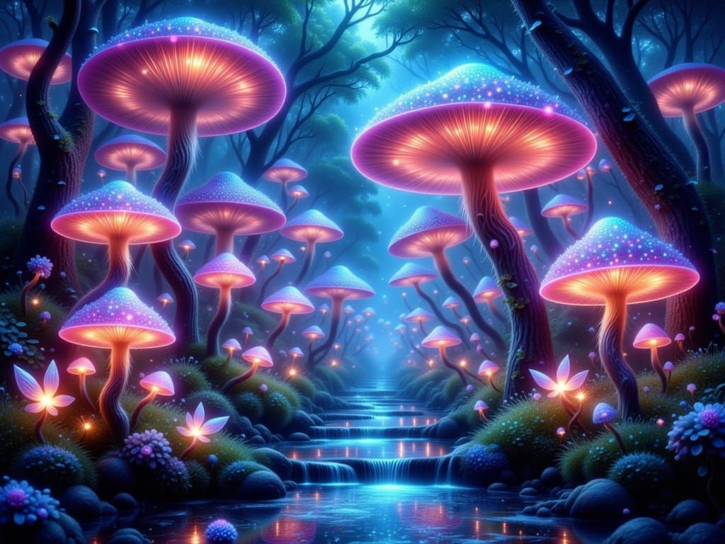 Mushroom forest 4