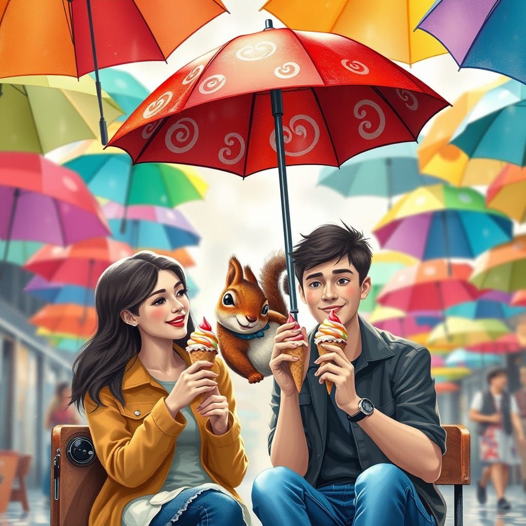 Whimsical Rainy Day Romantics