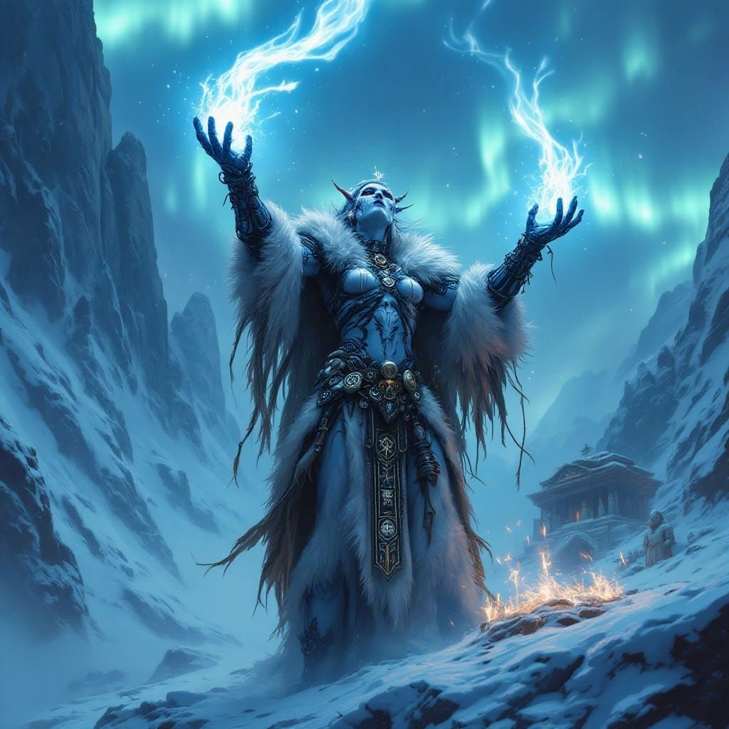 Cyber Shamaness of the Frozen Wastes