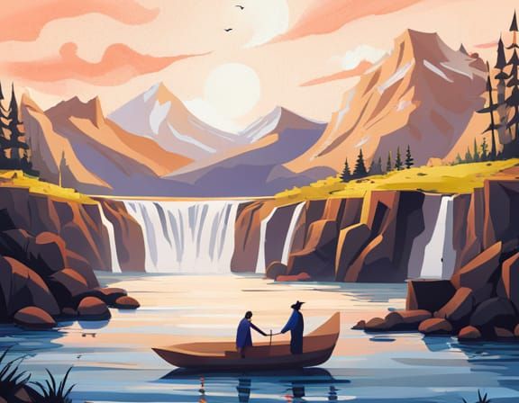 Ice Eagle Soaring: Surreal T-Shirt Design