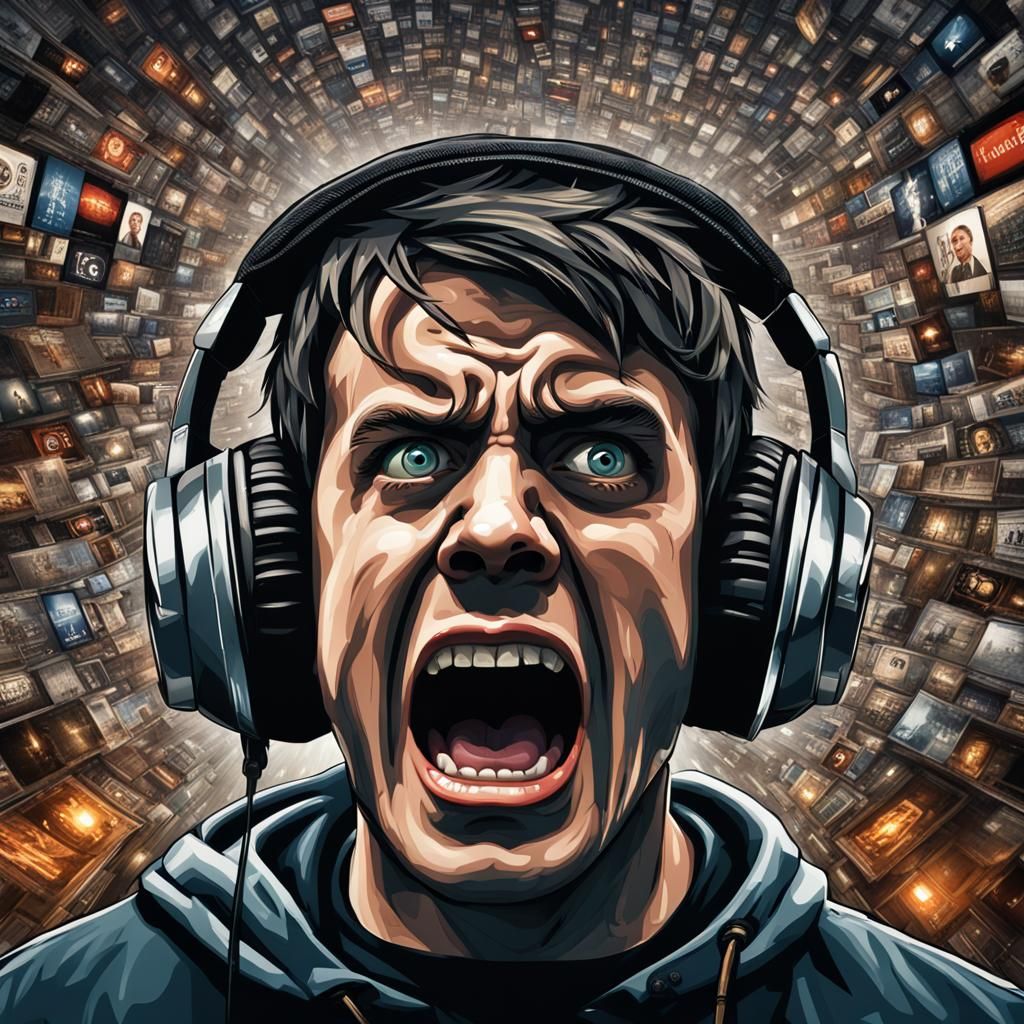 Information Overload: Hyperrealistic Digital Art