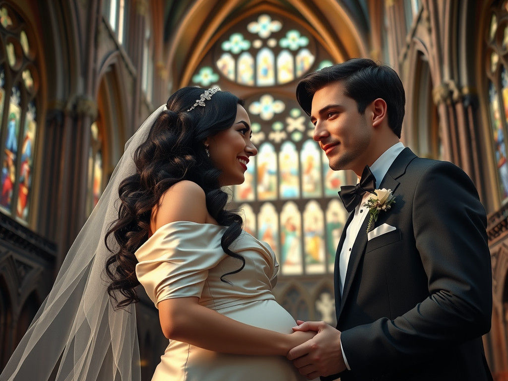 Westminster Abbey Wedding: Fantasy Concept Art