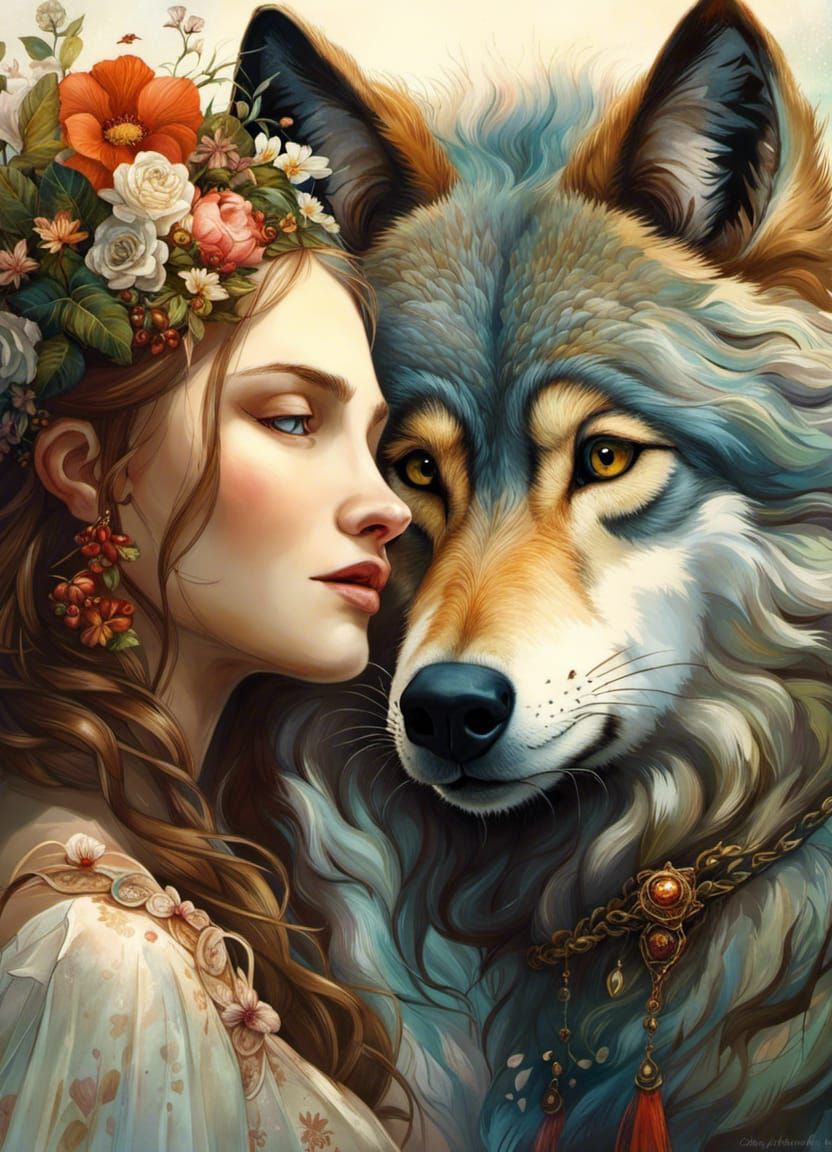 "The wolf is getting married"