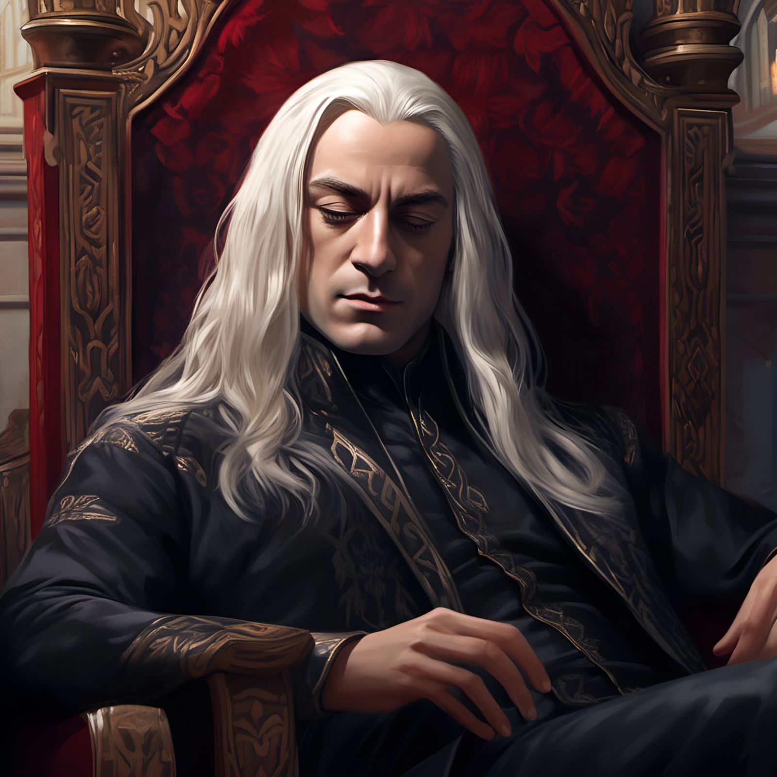 Lucius Malfoy, Temperance
