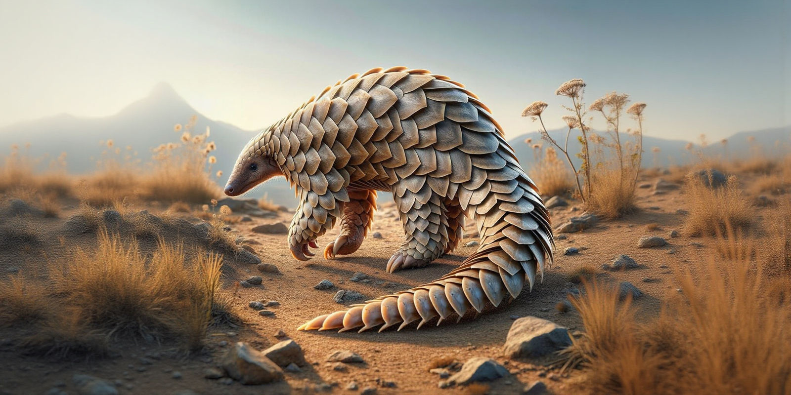 Pangolin in Natural Habitat
