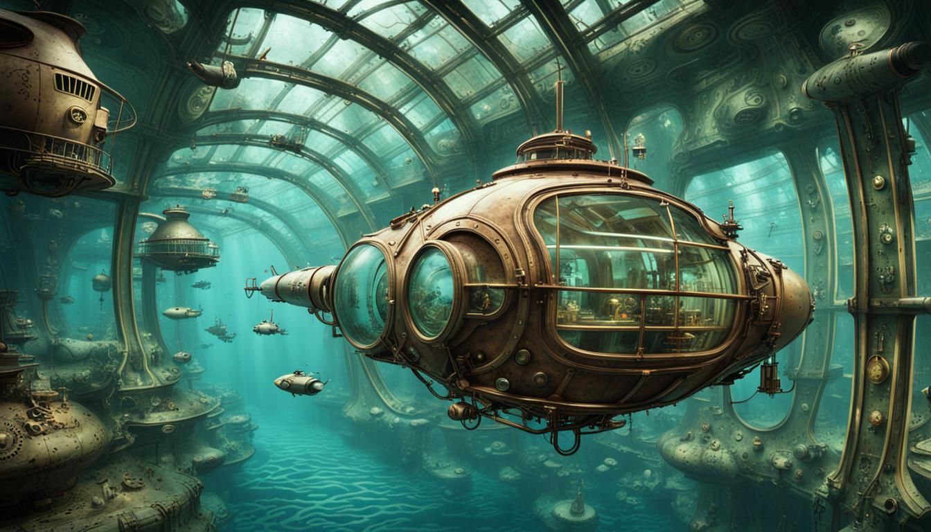 Steampunk Underwater