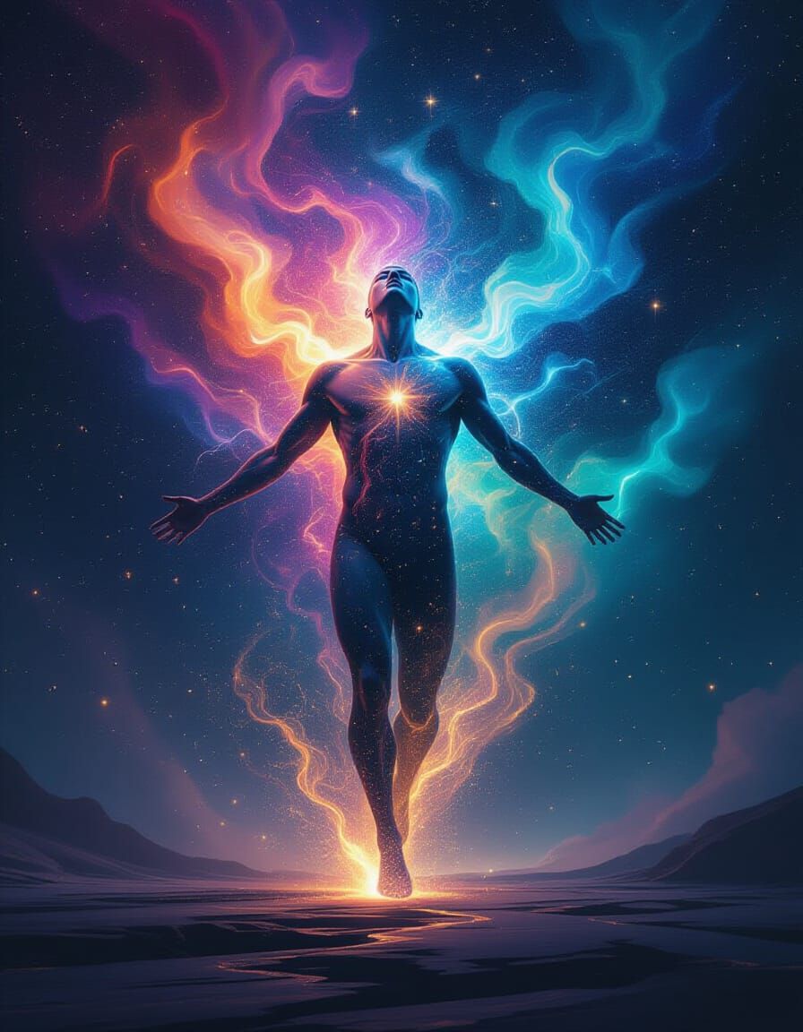 Surreal Transformation into Cosmic Stardust