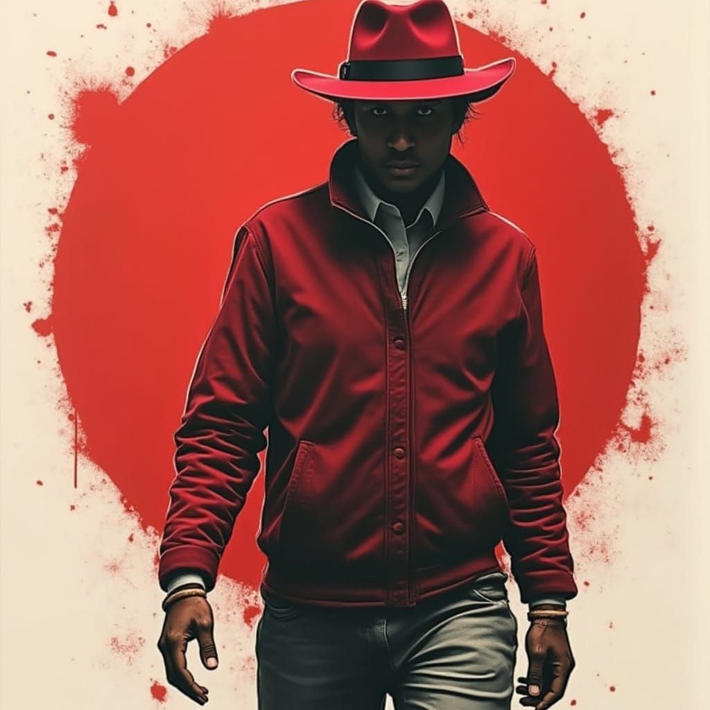 Etched Sketch of Reds: Scarlet, Crimson, and Vermillion