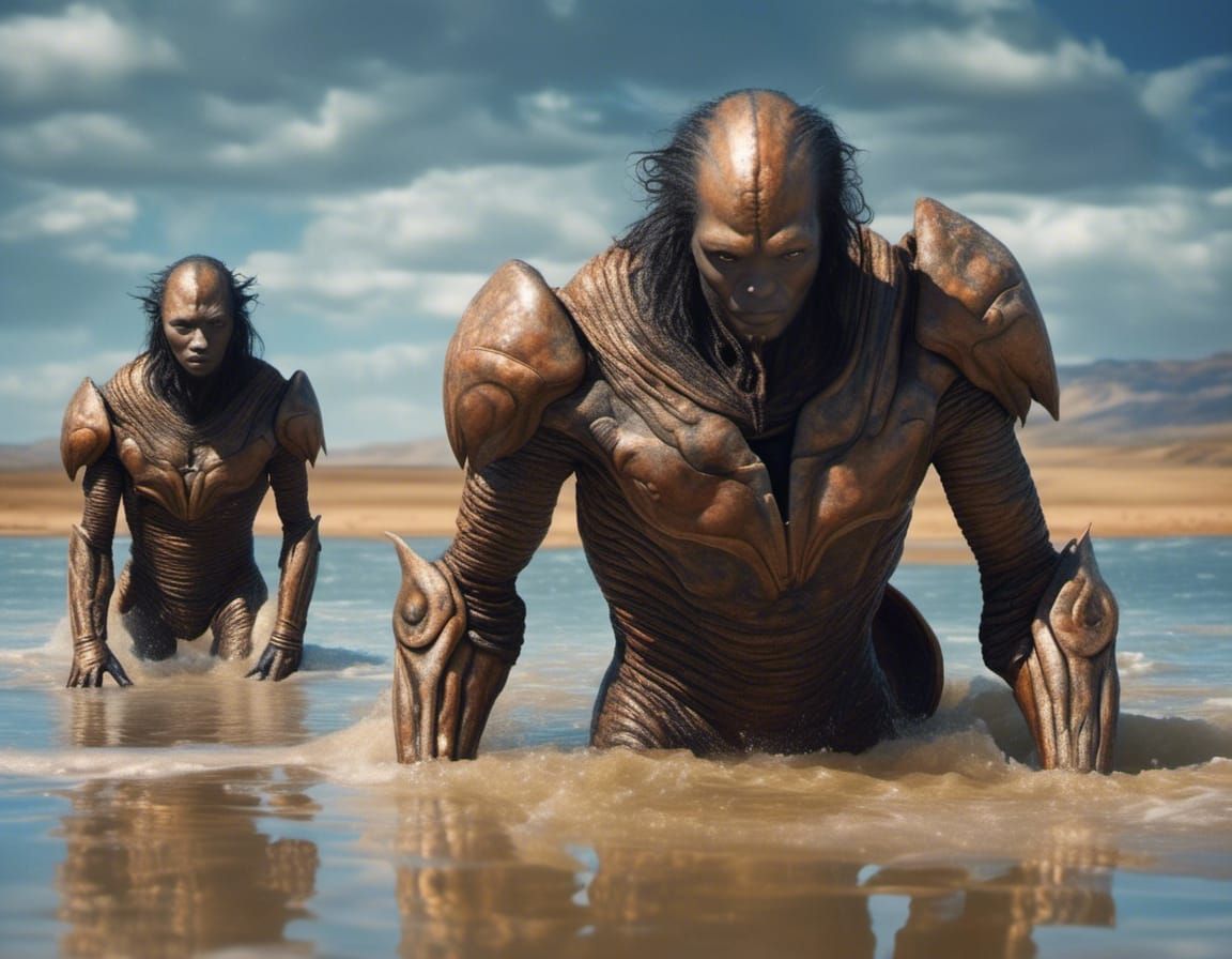 Historical Characters Party: Hyperrealistic Magical Realism