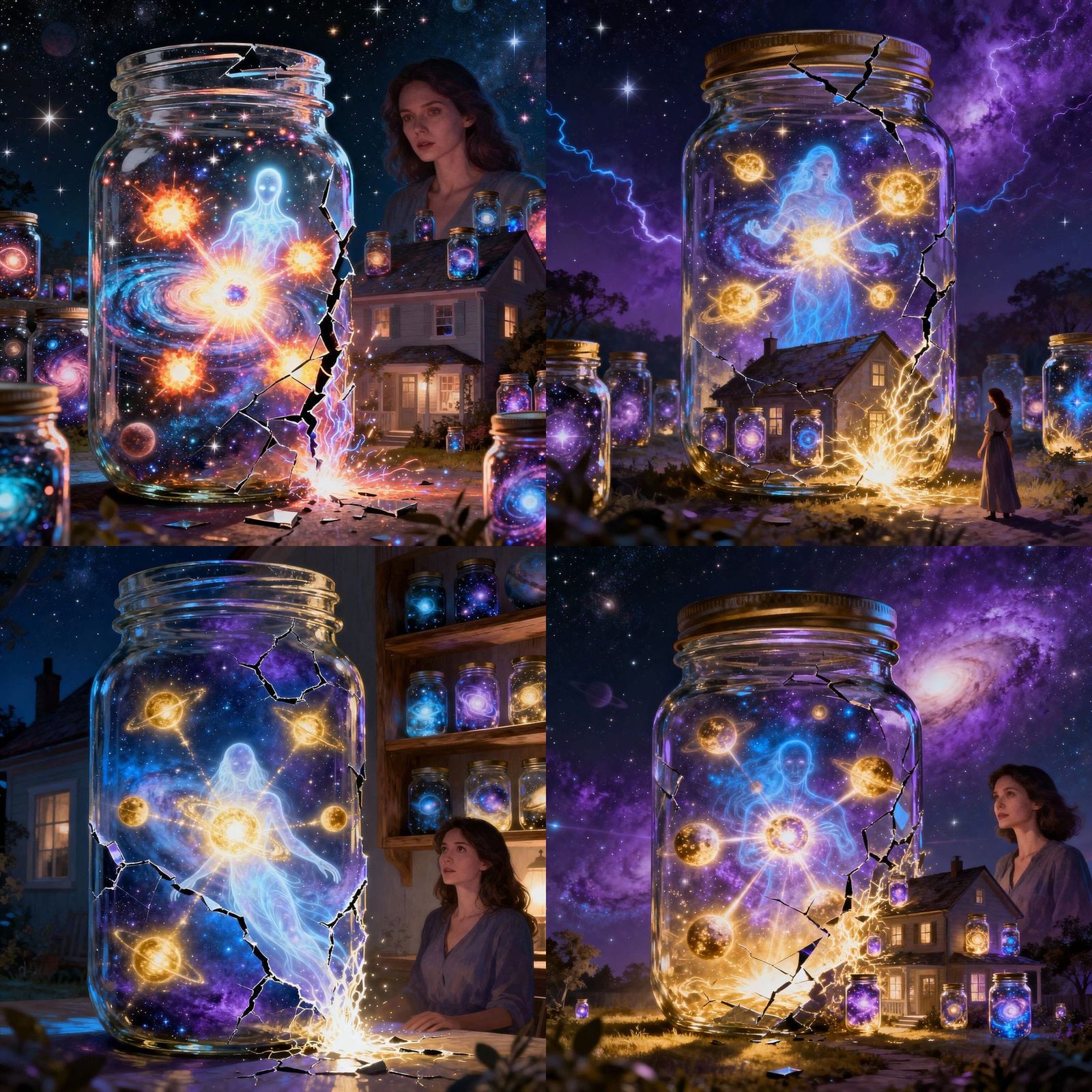 Sentient Universe Emerging From Colliding Neutron Stars