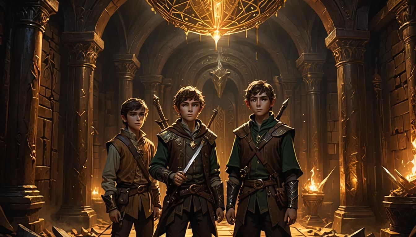 Fantasy Treasure Chamber Concept Art