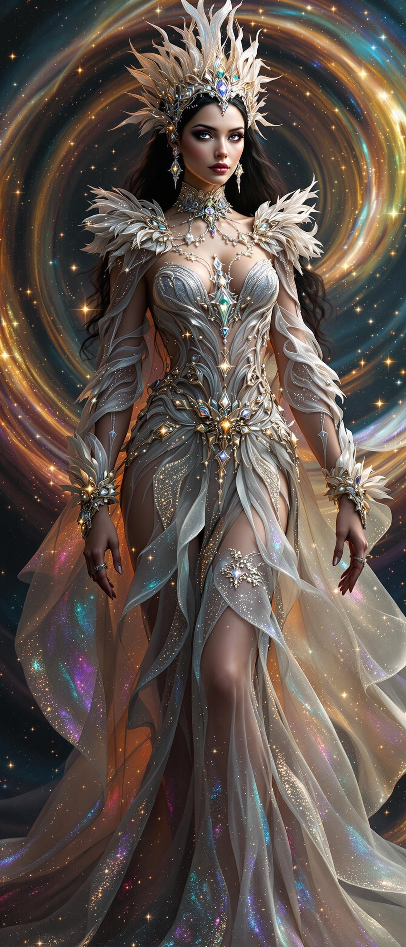 Galactic Empress in Cosmic Majesty