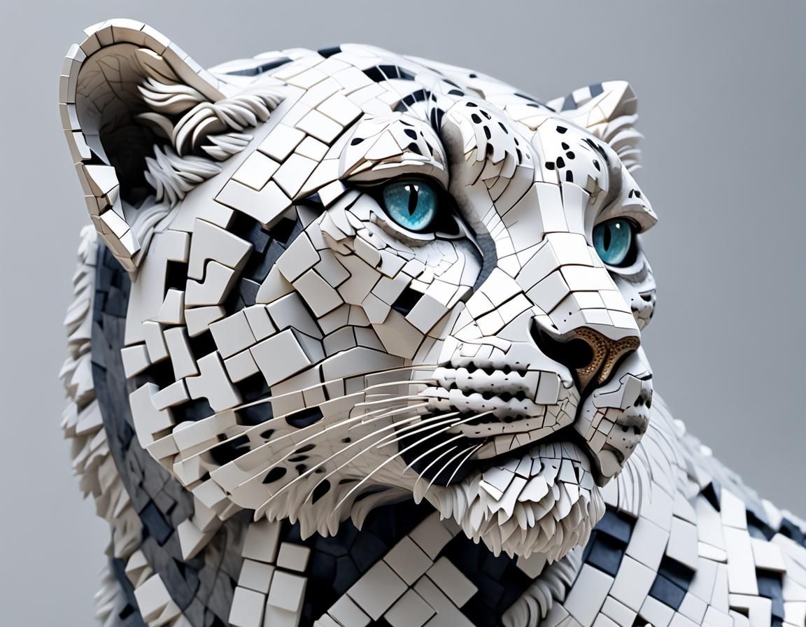Cubic Snow Leopard