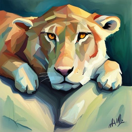 Stylized Alpha Male Concept Art