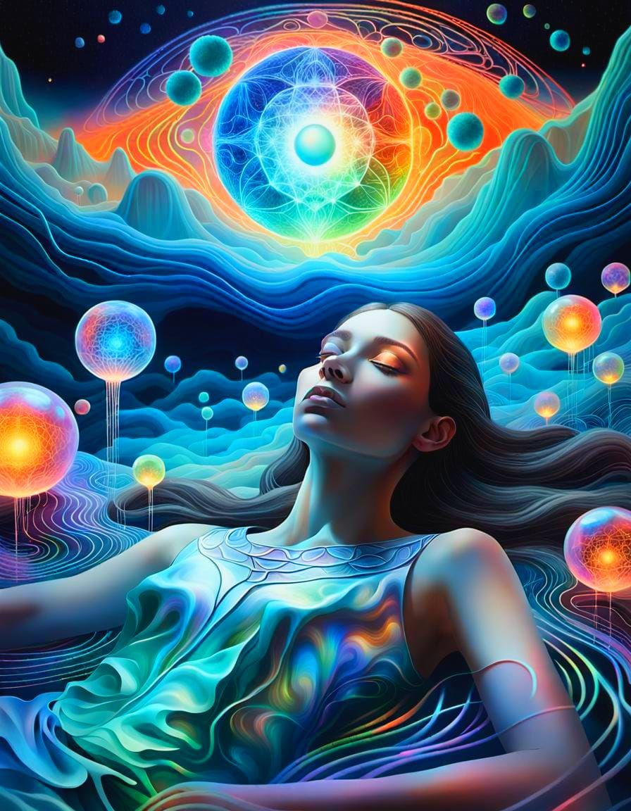 Monochromatic Inner World Consciousness and Dreams