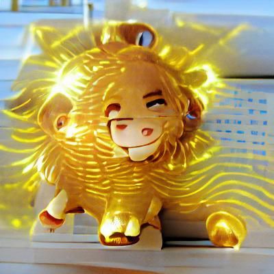 AI Generated Image of Leo Zodiac Sign