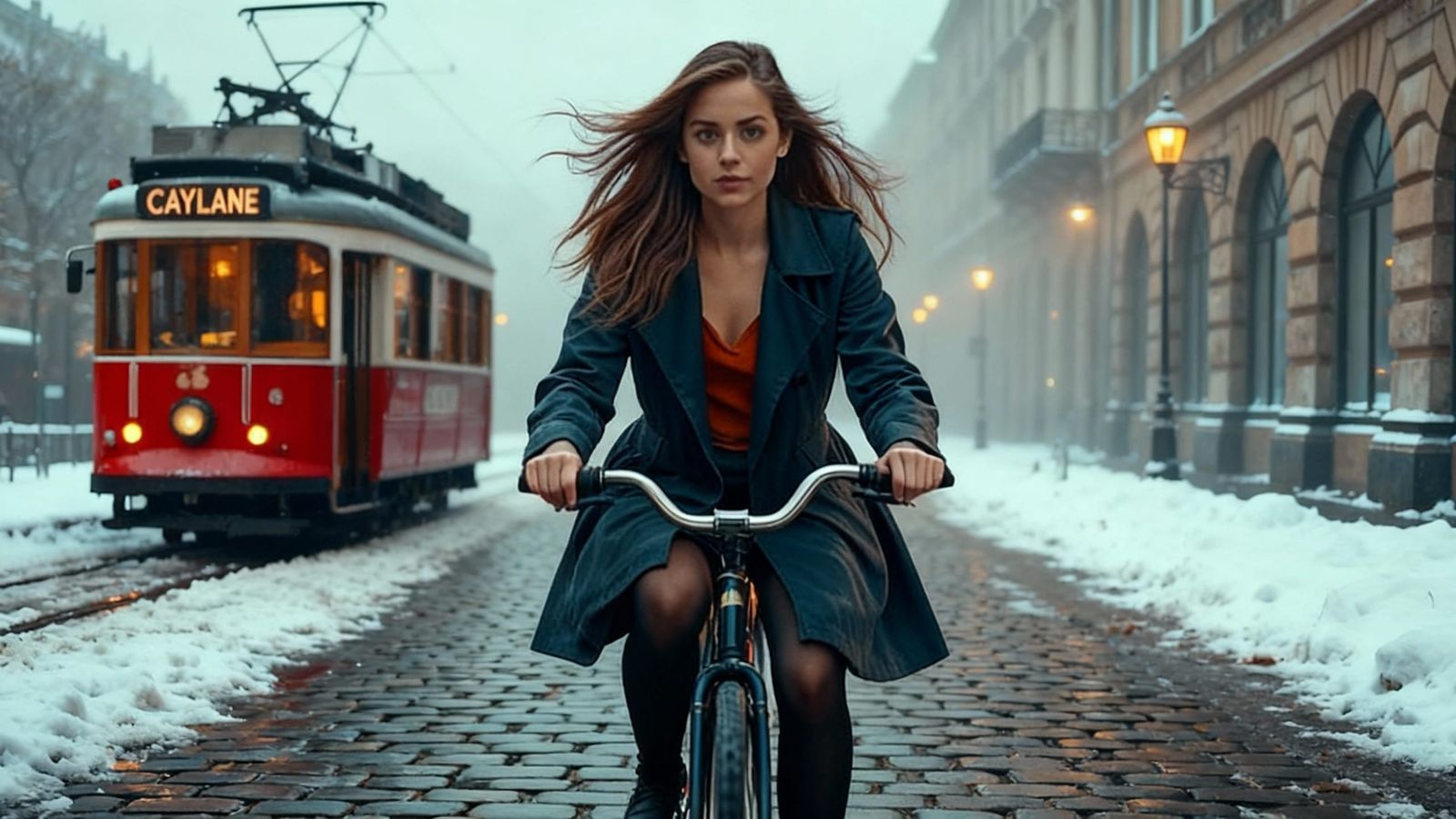 AI Generates a Girl in a New Scene