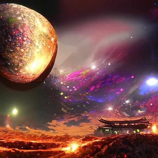 Detailed Matte Painting of Kozui's Galaxy
