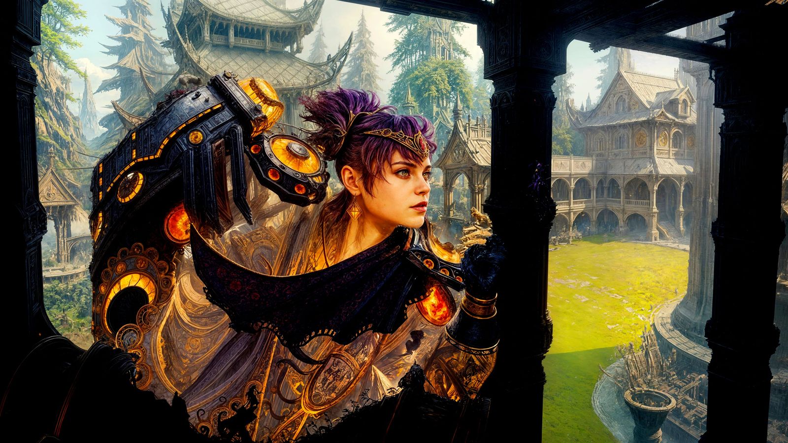 Dark Fantasy Art: Hyperdetailed, Dynamic Lighting Masterpiec...