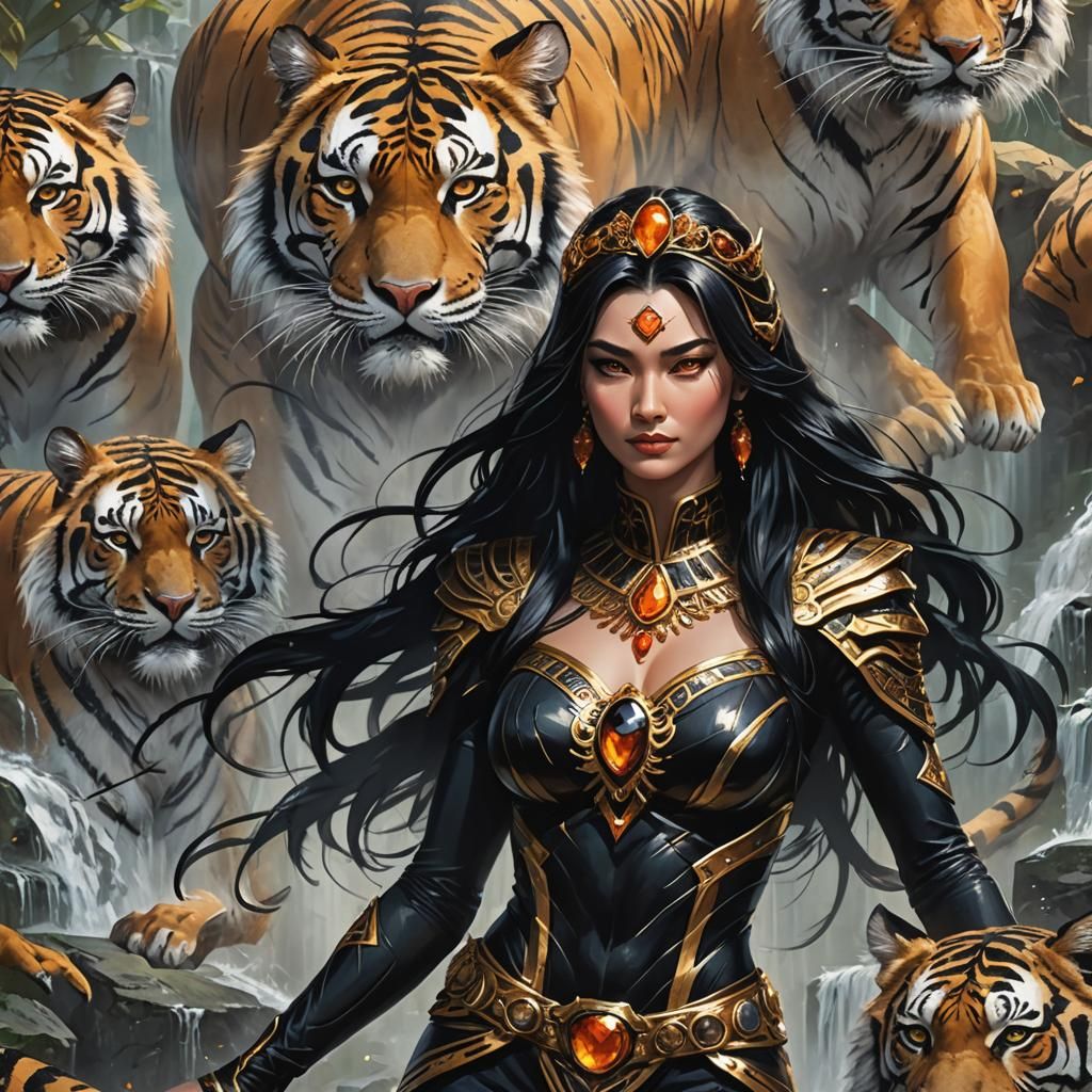 Tiger Empress: A Comic Book Supervillainess