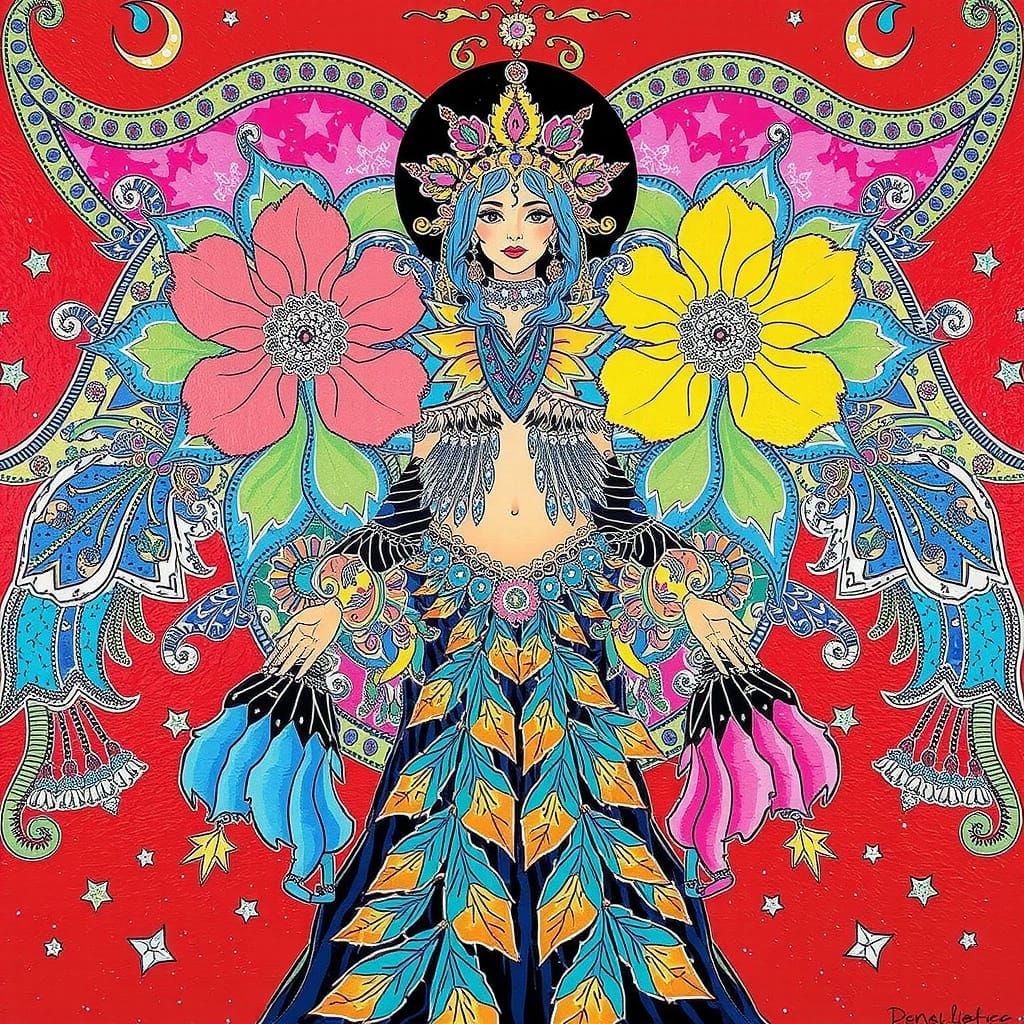 Feathered Woman: A Vision of Courage and Beauty