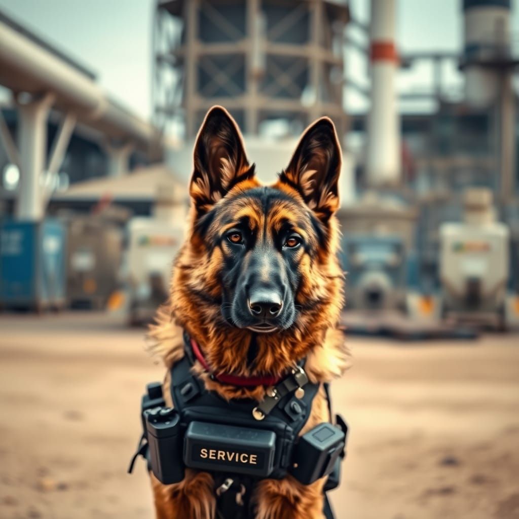 Faithful Tactical Guardian German Shepherd