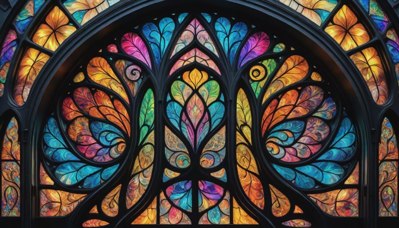 Extravagant stained glass II