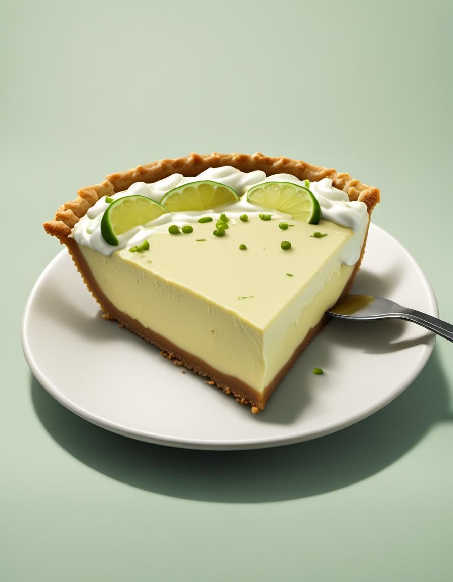 Slice of the Key Lime Pie