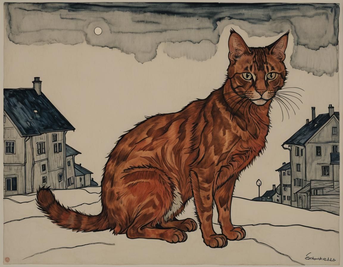 Red cat