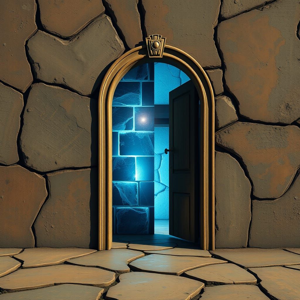 Abstract Doorway to the Mind