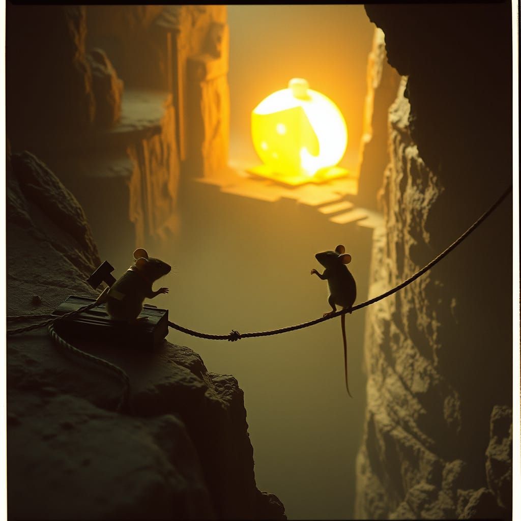 Indiana Jones Mice Adventure for Cheese