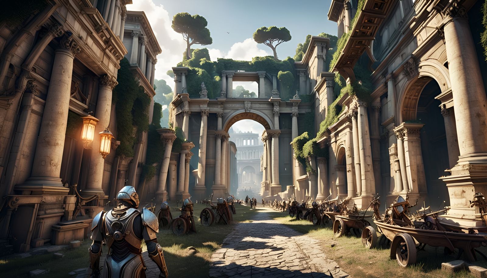 slingshot in rome ancient city