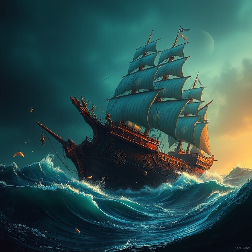 The Black Pearl Rises from the Deep in a Fantastical, High-R...