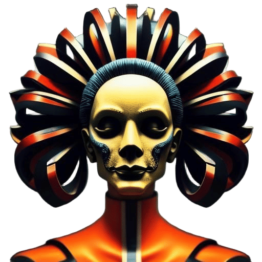 Surreal Glamour: A Vibrant Hyperrealistic Masterpiece